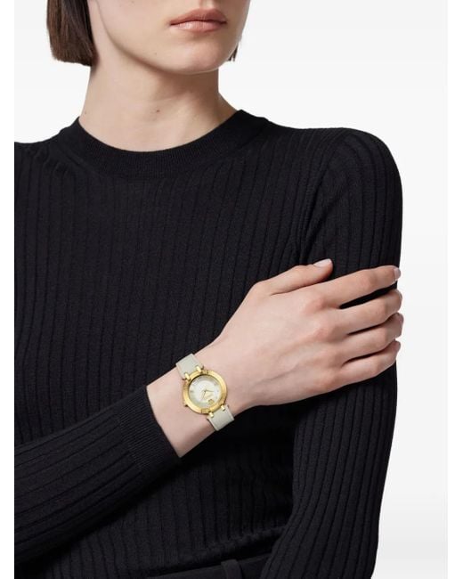 Versace Metallic Greca-Bezel 34Mm