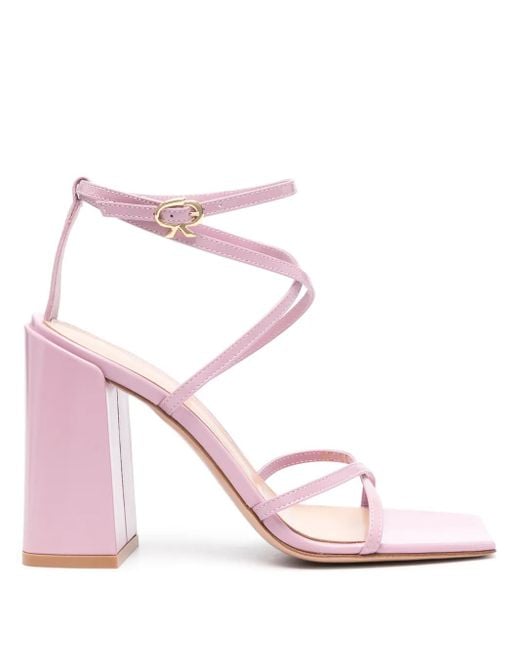 Gianvito Rossi Pink 90Mm Nuit Sandals