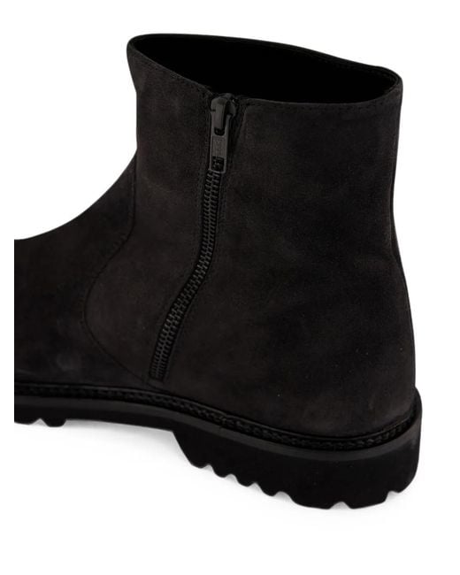 Common Projects Black Piuma Side-Zip Boots for men