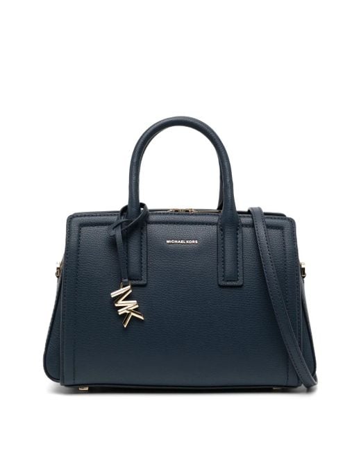 Bolso satchel Laila pequeño Michael Kors de color Blue