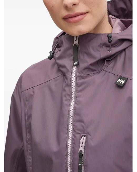 Helly Hansen Purple Hooded Jacket