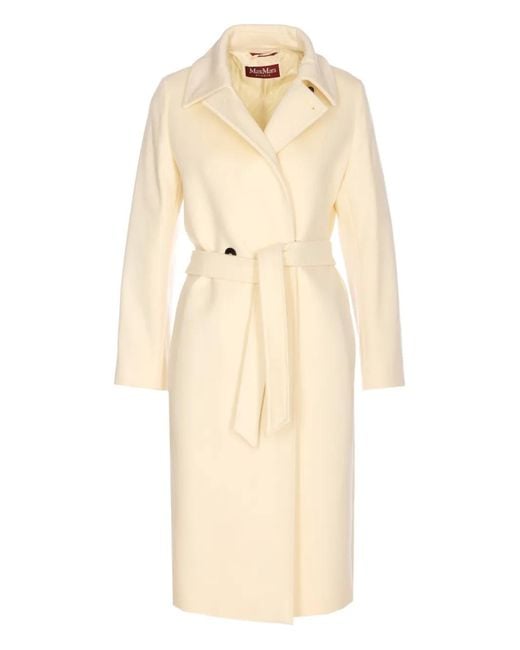 Max Mara Natural Bcollag Coat