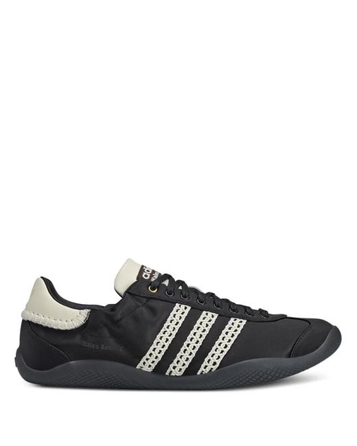 Wales Bonner Black X Baskets Karintha Lo Satin