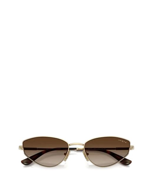 Vogue Eyewear Metallic Cat-Eye Sunglasses