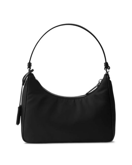 Prada Black Mini Borsa Re-Edition 2005
