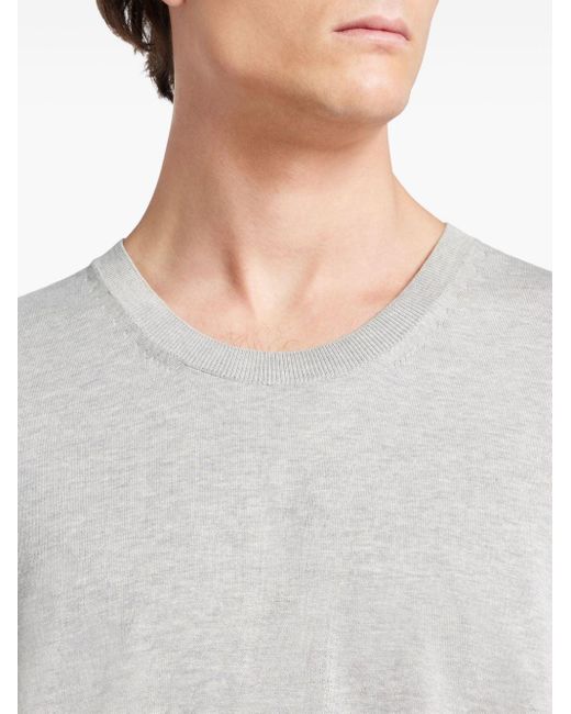 T-shirt girocollo di Tom Ford in White da Uomo