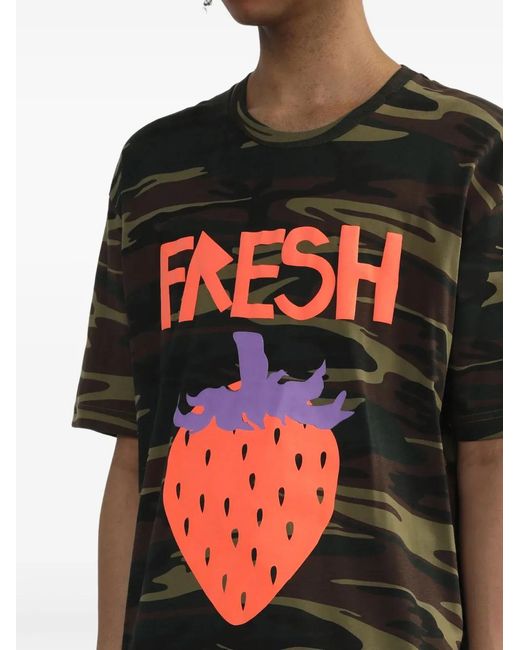 WESTFALL Black Puffy Fresh T-Shirt for men