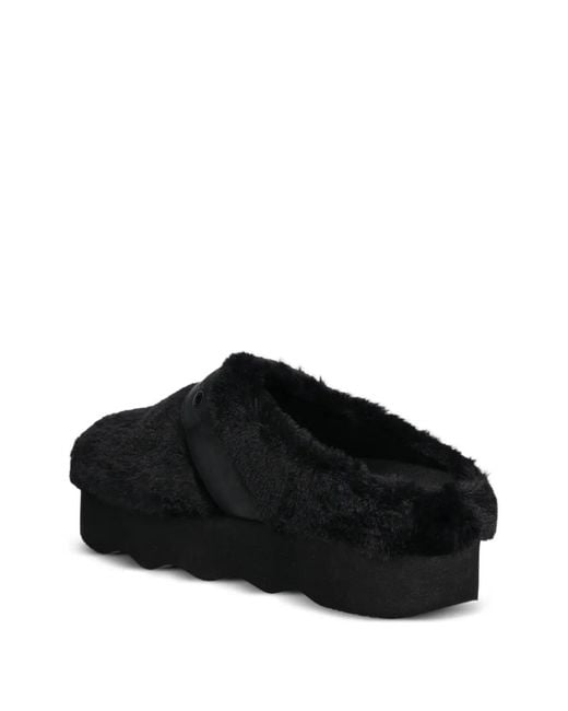 Scholl Black Mules Greta E