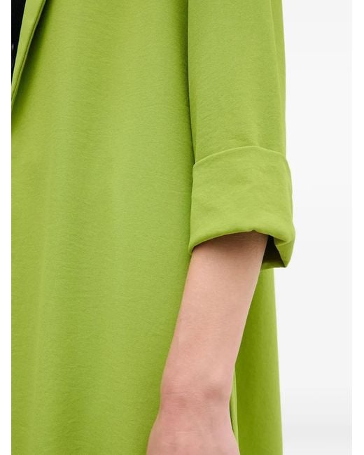 Joseph Ribkoff Green Notched-Lapel Blazer