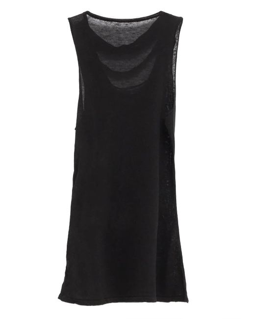 Paloma Wool Black Crew-Neck Top