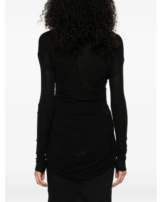 Rick Owens Black Radiance Ls Top