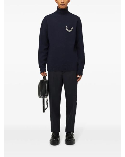 Jil Sander Blue Sweaters for men