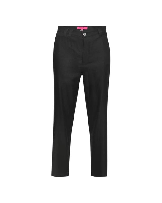 The Elder Statesman Black Pashmina Norm Trousers for men