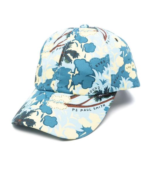 Cappello Eyes On The Skies di PS by Paul Smith in Blue da Uomo