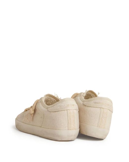 Golden Goose Deluxe Brand Natural Super-Star Sneakers