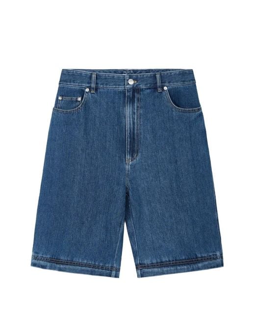 Tibi Blue Convertible Lars Jeans