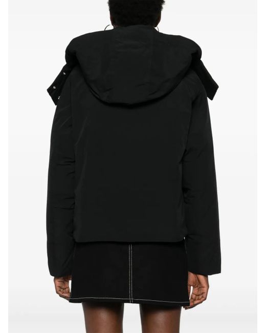 Maison Kitsuné Black Puffer Jacket