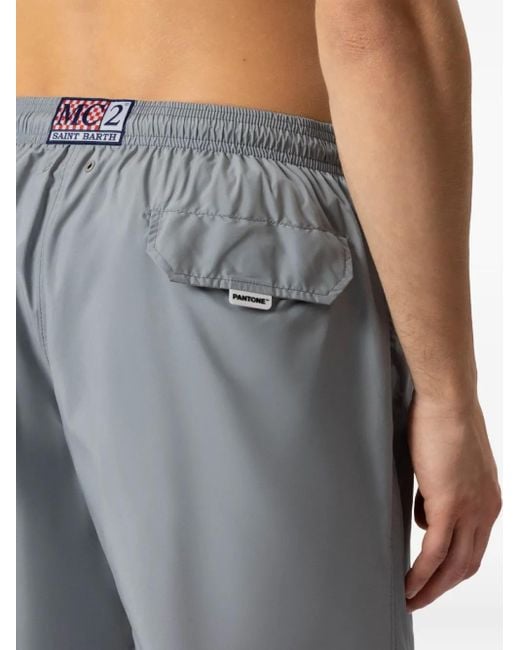 Mc2 Saint Barth X Pantone Zwembroek Met Trekkoord in het Gray voor heren