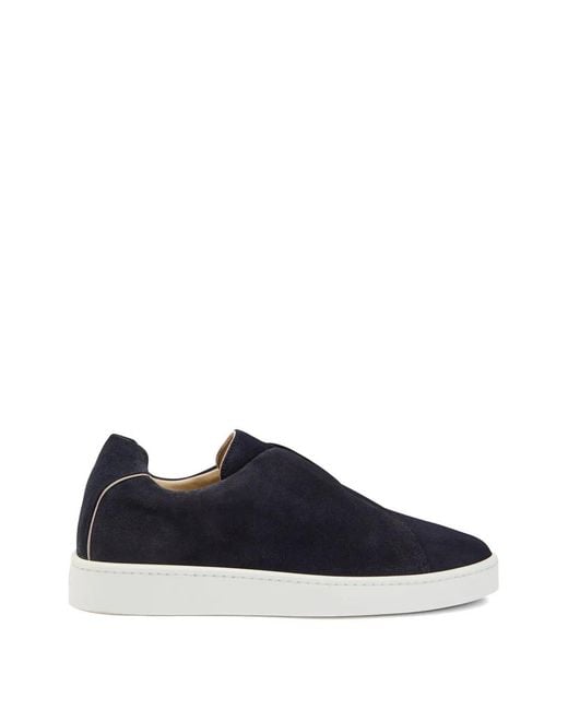 Aurélien Blue Aur3 Slip-On Sneakers for men