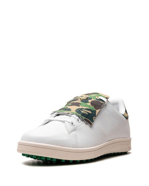 adidas X A Bathing Ape Stan Smith Golf Shoes in White for Men