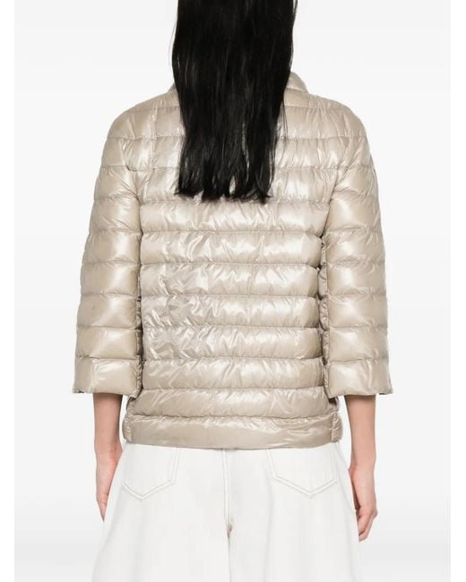 Herno Natural Quilted Jacket