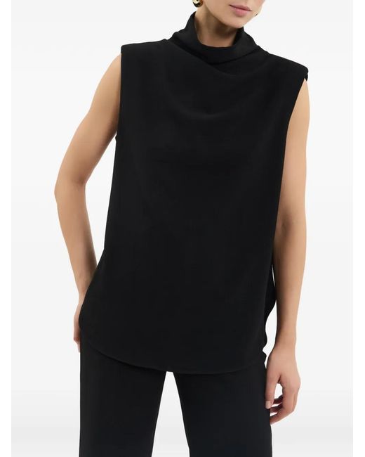 Rebecca Vallance Black Tallon Top