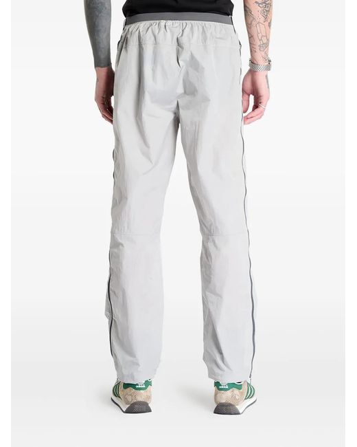 Adidas Gray Side-Zip Track Pants for men