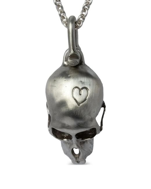Parts Of 4 Metallic Monkey Skull Necklace