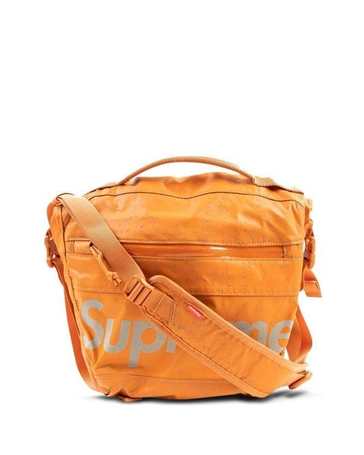 Supreme logo-patch Shoulder Bag - Farfetch