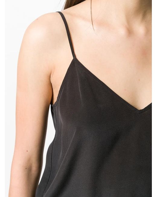 Equipment Black Layla Silk Cami