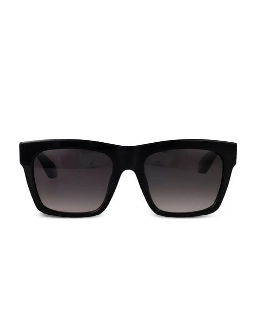 Roberto Cavalli Black Square-Frame Sunglasses for men