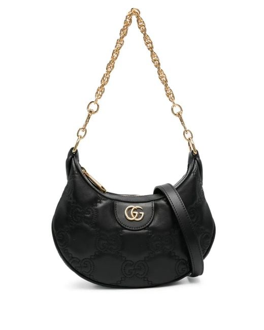 Gucci Gg Matelassé Schoudertas in het Gray