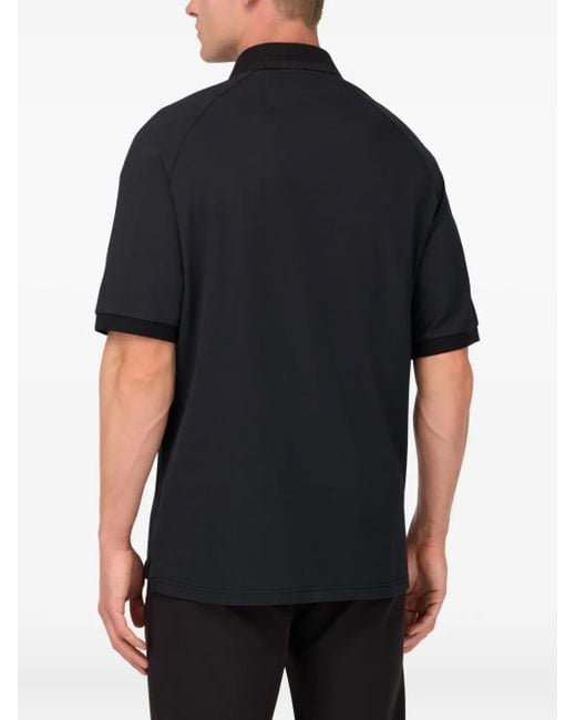Polo À Manches Raglan Boggi pour homme en coloris Black