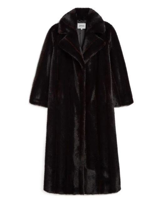 Apparis Black Gabrielle Coat