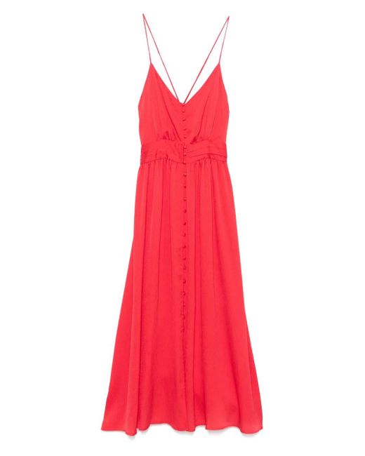 Suncoo Red Caline Maxikleid