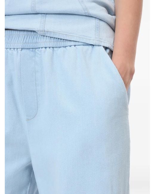 Closed Blue Winona Elasticated-Waistband Trousers