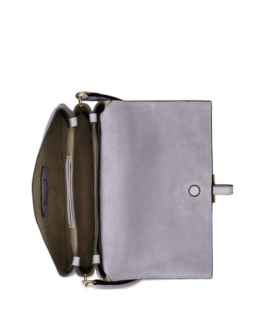 Tod's Purple T Timeless Schultertasche