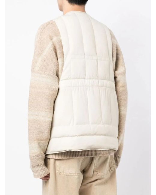 Visvim Bodywarmer Met Riem in het Natural voor heren