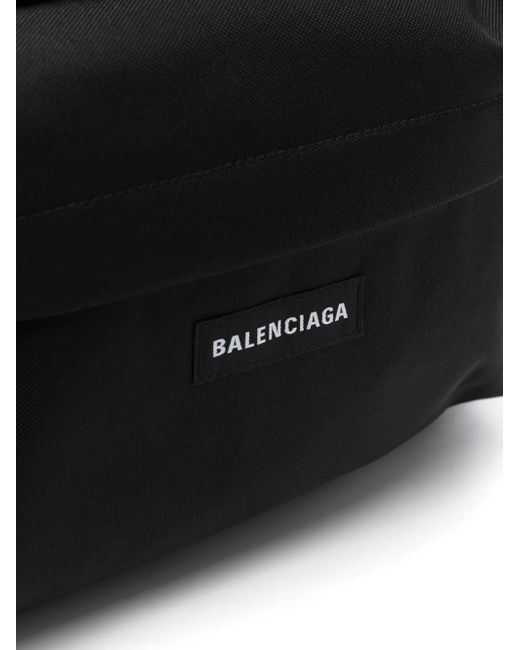 メンズ Balenciaga エクスプローラーバックパック Black