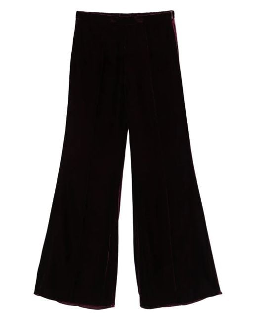 Pantalon En Velours Forte Forte en coloris Black