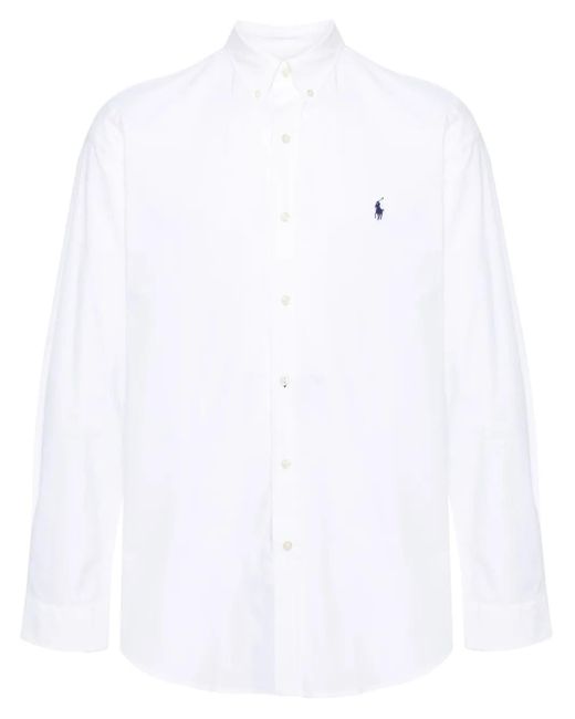 Polo Ralph Lauren "Pony" Hemd in White für Herren