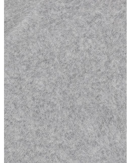 IRO Gray Logo Knitted Beanie Hat Set