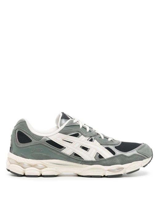Asics White Gel-nyc Panelled Sneakers for men