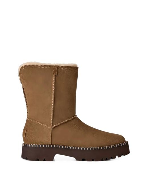 Ugg Brown Uptowner Short Boots