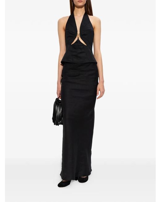 Gianvito Rossi Black Mary Jane Suede Pumps