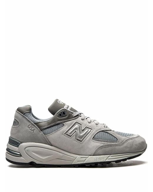 New Balance Gray X Wtaps 990 V2 Sneakers