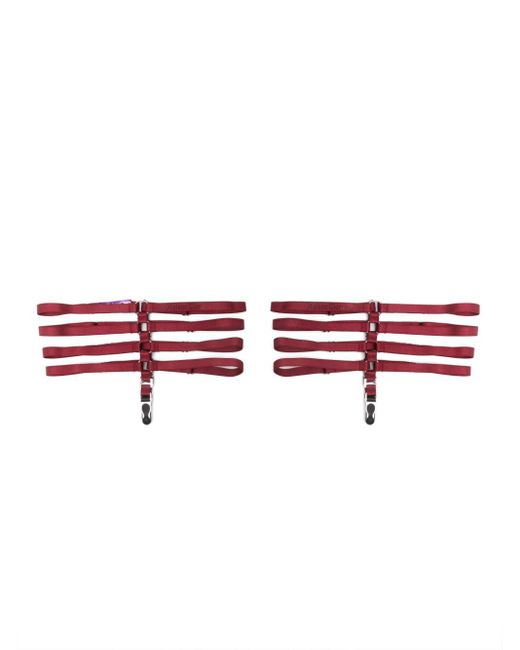 Maison Close Red Les Fétiches Garters Suspenders