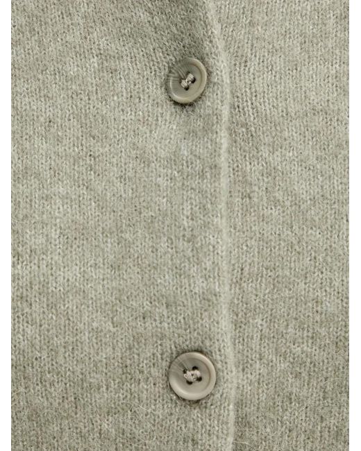 Samsøe & Samsøe Green Button-Up Cardigan