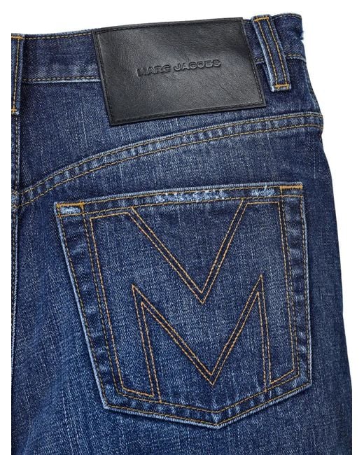 Marc Jacobs Blue Grommet Denim Shorts