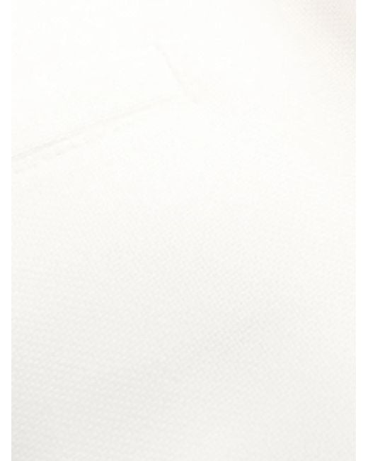 Philosophy Di Lorenzo Serafini White Straight-Leg Trousers